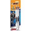 2-Count 4-Color BIC Retractable Ballpoint 1.0mm Pen $2.90 w/ S&amp;amp;S + Free Shipping w/ Prime or on $35+