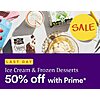 Whole Foods: 50% Off Ice Cream for Prime Members + Free Store Pickup