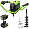 Greenworks 82V Brushless Earth Auger, 4.0Ah Battery and Dual Port Charger $350 + Free Shipping