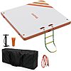 6-ft x 5-ft Inflatable Floating Dock $56.69 + Free Shipping