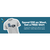 Woot: Spend $30+, Get a Coupon for a Free Shirt [09/22-09/26]