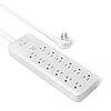 8-Ft 12-Outlet Amazon Basics Surge Protector Power Strip (4000 Joules; White) $11.84 + Free Shipping w/ Prime or on $35+