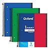 3-Pack 100-Sheet Oxford Spiral Notebooks (8.5&amp;quot;x11&amp;quot;; 1 Subject, Wide Rule, Plastic Covers w/ 1 Pocket) $2.70 + Free Shipping w/ Prime or on $35+