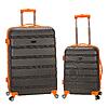 Rockland 2-Piece 20&amp;quot; &amp;amp; 28&amp;quot; Hardside Spinner Luggage Set (Charcoal) $60 + Free Shipping