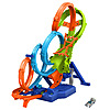 Hot Wheels Action 4-Loop Crash Out Track Set with Motorized Booster &amp;amp; 1:64 Scale Toy Car $30 + Free Shipping w/ Walmart+