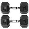 35-Pound Pair Fitvids Rubber Encased Hex Dumbbell with Anti-Slip Grip $55.51 ($27.75 each)+ Free Shipping