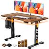 47.2&amp;quot; Veken Height Adjustable Electric Standing Desk (2-Piece; Black or Brown) $89.99 + Free Shipping