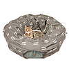 Kitty City Tunnel Cat Bed (Brown)
