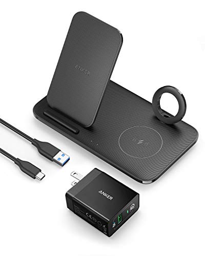 Prime Members: Anker PowerWave 3-in-1 Wireless Charging Station with Adapter for Apple - $25
