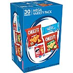 $9 /w S&amp;S: 30-Pack 1-Oz Kellogg's Mega Variety Pack (Cheez-It, Pringles, Rice Krispies)