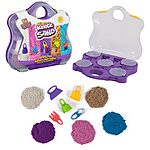 2-Pounds Kinetic Play Sand w/ 5 Tools &amp; Reusable Storage $9.99 + Free Shipping w/ Prime or on $35+