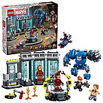 384-Piece LEGO Marvel Iron Man’s Laboratory: Hall of Armor Building Set $43.95 + Free Shipping