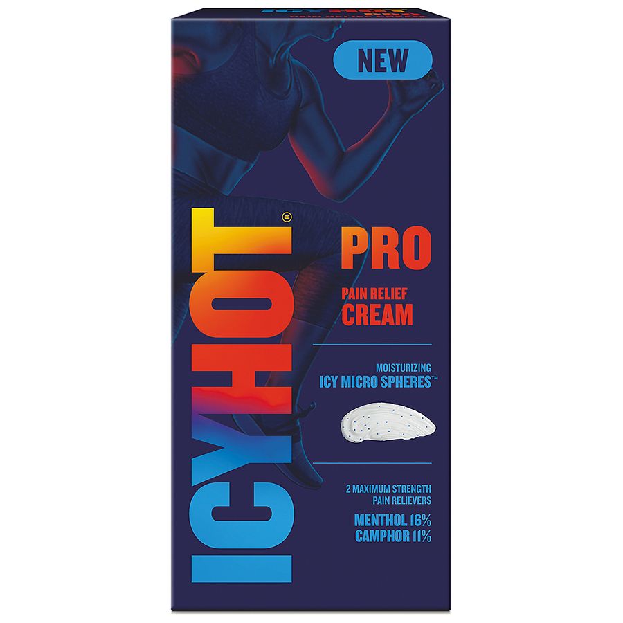Icy Hot PRO Pain Relief Cream with Menthol & Camphor  - $1 (Walgreens)