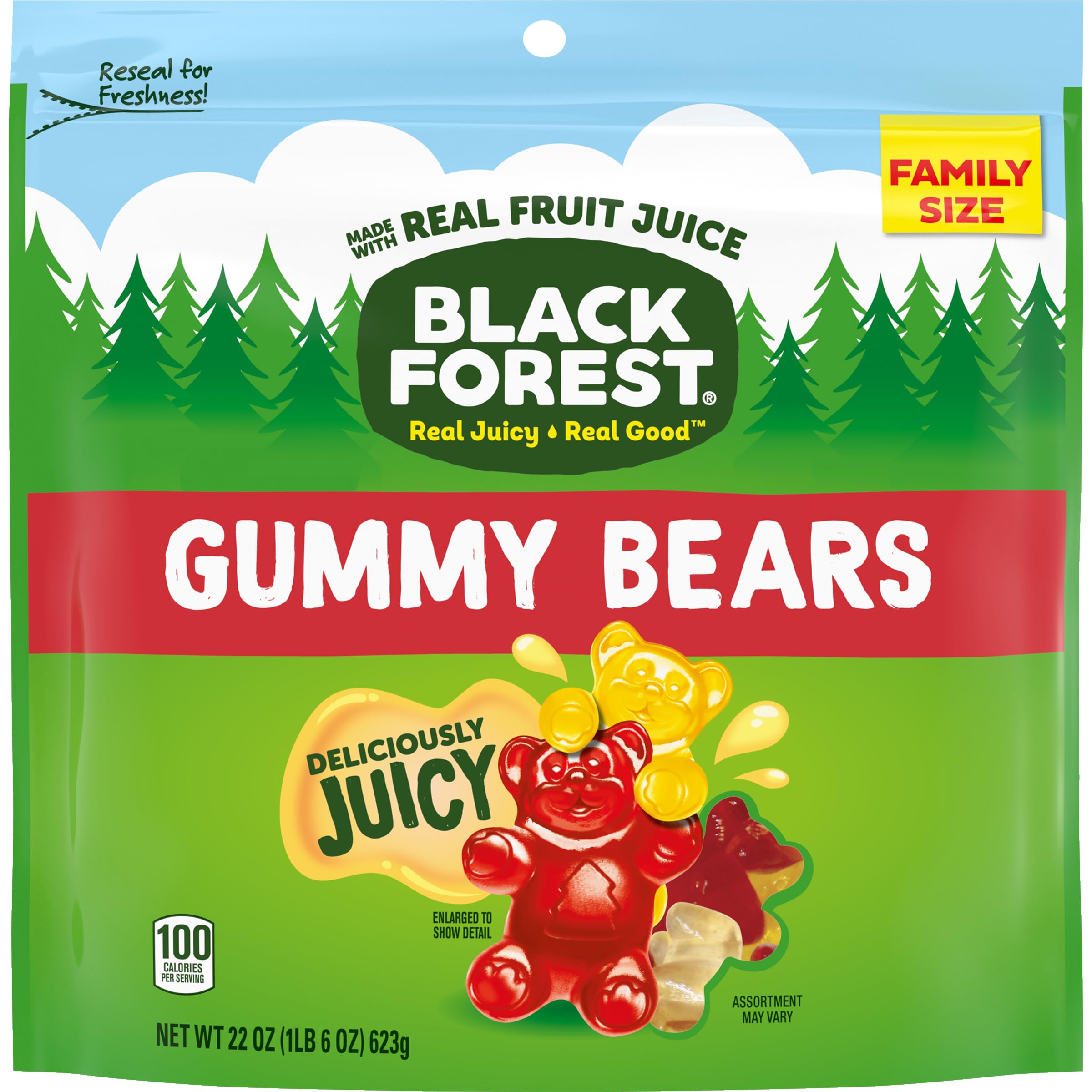 22-Oz Black Forest Gummy Bears Candy $3.86 w/ S&S + Free Shipping w/ Prime or on orders over $35