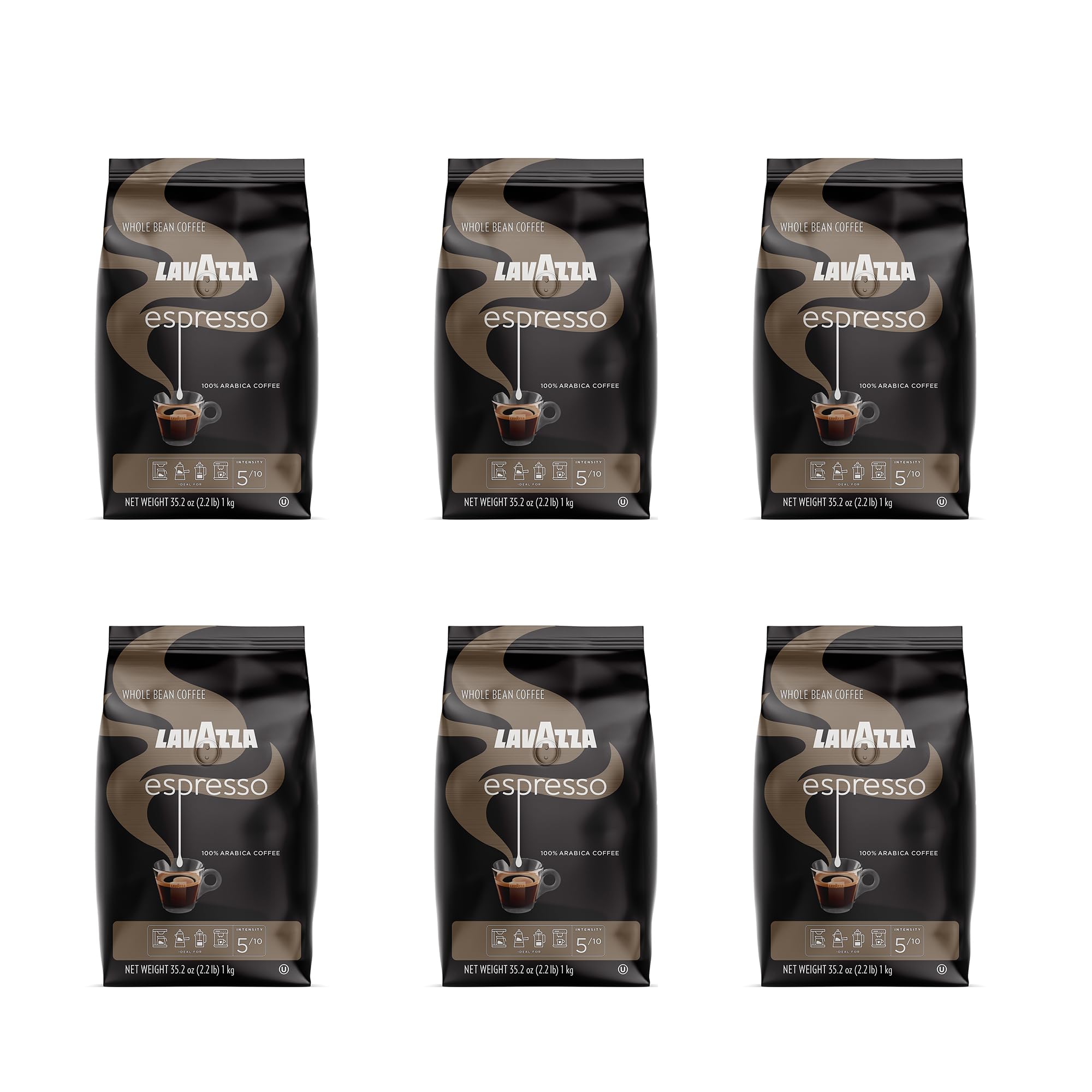 6-Pack 2.2lb Bags Lavazza Espresso Whole Bean Coffee Blend (Medium Roast) $49.65 ($8.28 each pack) w/ S&S + Free Shipping w/ Prime or on orders over $35