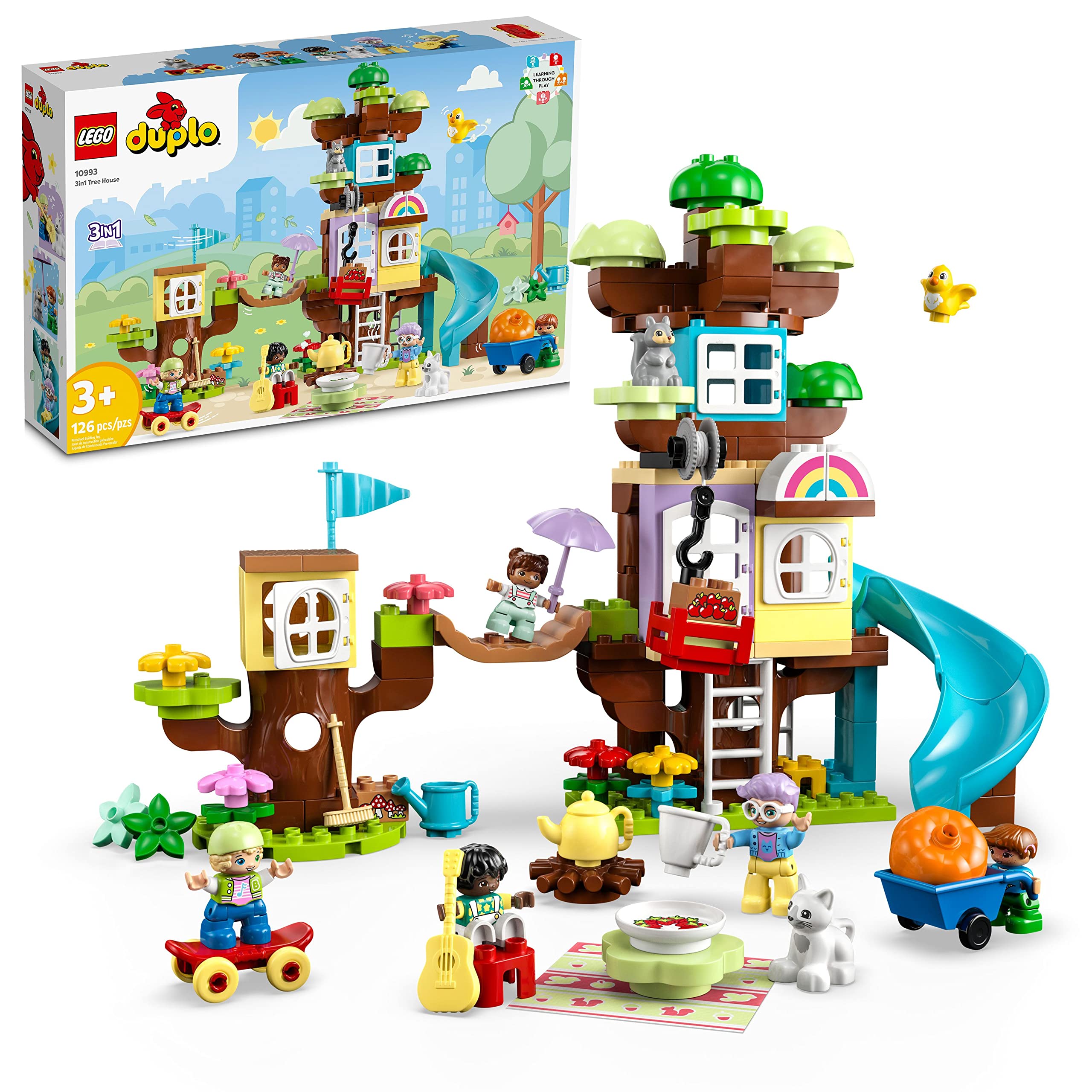 126-Piece LEGO DUPLO 3in1 Tree House Building Set + $15 Walmart Cash $72 + Free Shipping
