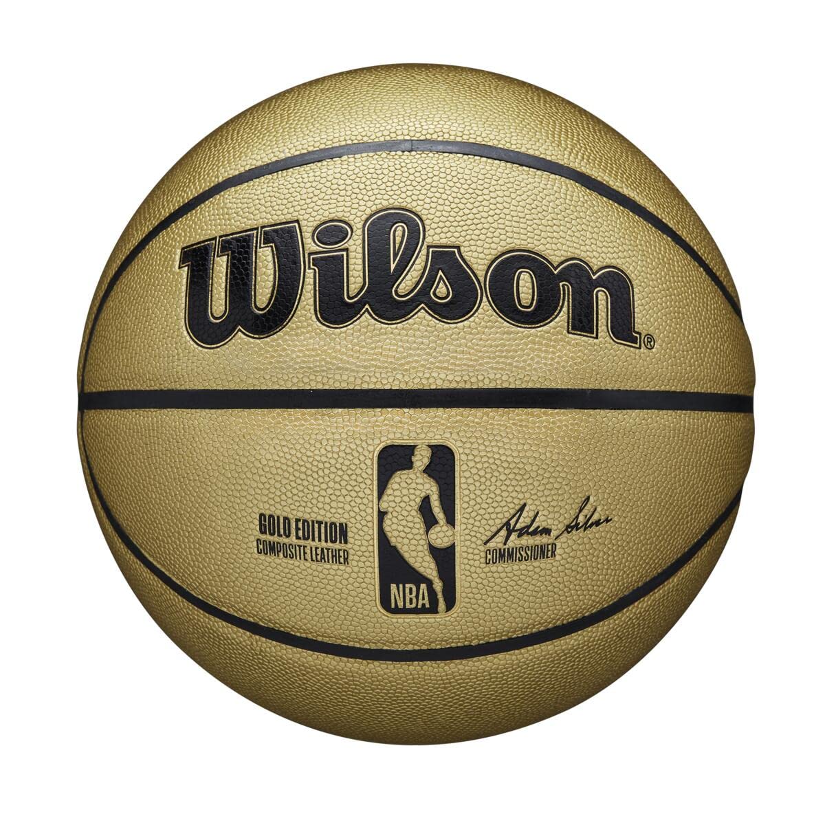 29.5" Wilson Alliance Series Commemorative NBA Autograph Gold Edition Basketball $27.43 + Free Shipping w/ Prime or on $35+