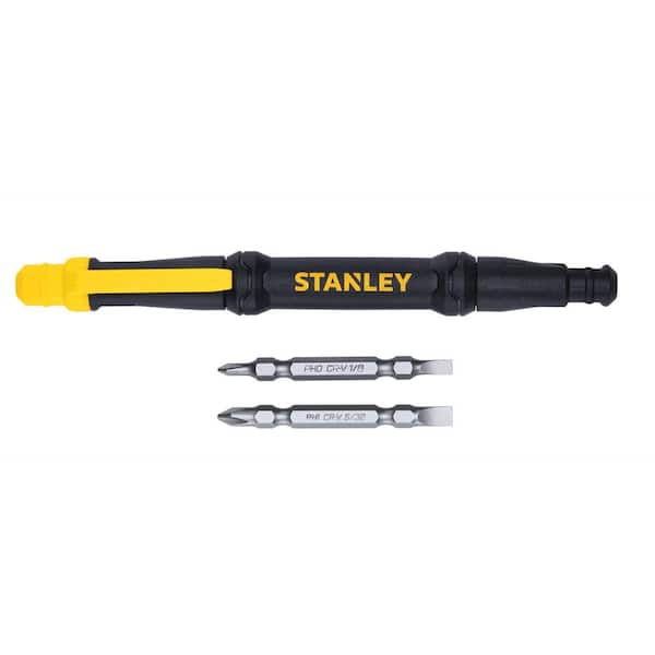 Stanley 4-Way Pen Screw Driver $2.50 + Free Shipping or Free Store Pickup at Home Depot