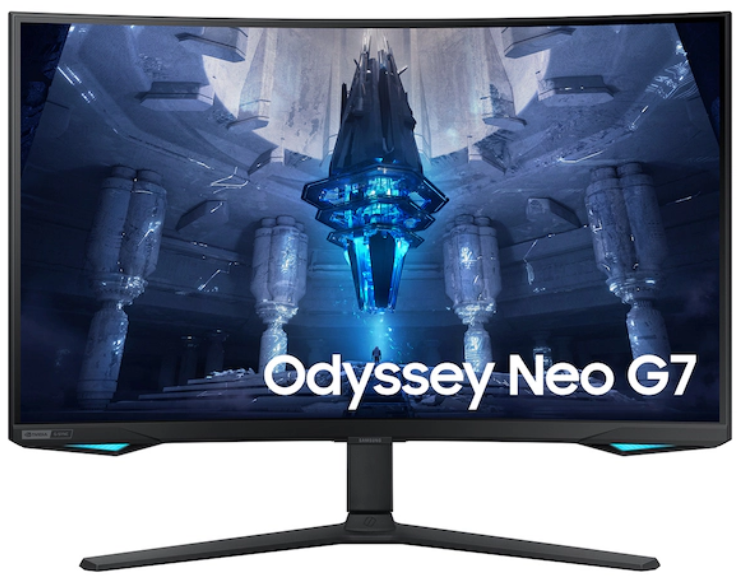 Samsung EPP: 32" Samsung S32BG75 Odyssey Neo G7 4K 165Hz 1ms VA Curved Monitor $400 + Free Shipping