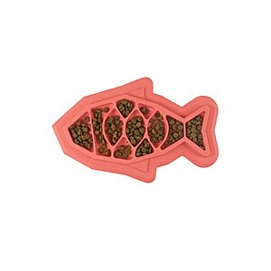 Catstages Fishie Fun Slow Feeder Cat Bowl $  5.76 + Free Shipping w/ Prime or on $  35+