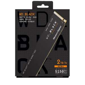 WD Black SN770 PCIe Gen4x4 NVMe Solid State Drive: 1TB $64, 2TB $109 + Free Shipping