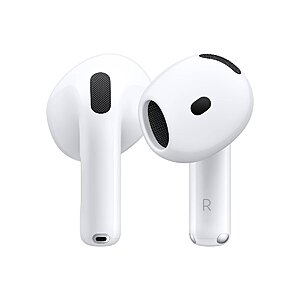 Apple AirPods 4 Wireless Earbuds w/ USB-C Charging Case $100 + Free Shipping