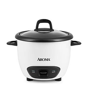Aroma Housewares Pot-Style Rice Cooker (6-Cup Cooked / 3-Cup Uncooked) $12.50 + Free Shipping w/ Prime or on $35+