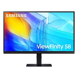 Select Locations: 27" Samsung ViewFinity S80D 3840x2160 4K 60Hz 5ms IPS LED Monitor $180 + Free Shipping
