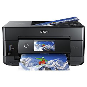 Epson Expression Premium XP-7100 Wireless Color Photo Printer w/ ADF, Scanner & Copier $130 + Free Shipping $129.99