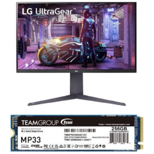 32” LG 4K 144Hz 1ms HDR 10 VA Gaming Monitor + 256GB Team Group M.2 2280 NVMe SSD $326.98 + Free Shipping