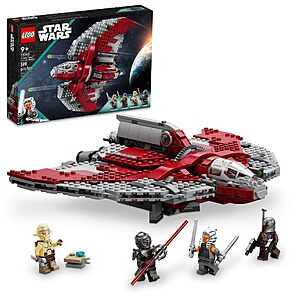 599-Piece LEGO Star Wars Ahsoka Tano's T-6 Jedi Shuttle Building Toy Set (75362) $47.99 + Free Shipping