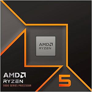 AMD Ryzen 5 9600X Unlocked Desktop Processor $185; w/ 500GB SSD $190 + Free Shipping