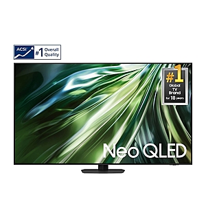 Samsung EPP & EDU: 85" Neo QLED 4K 144Hz HDR Smart TV (QN90D) $1300 or $1170 w/ Trade-In + Free Shipping