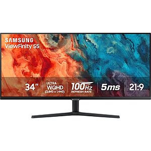 34" Samsung ViewFinity S50GC Ultrawide 1440p 100Hz HDR10 Monitor $219.99 + Free Shipping