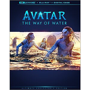 Avatar: The Way of Water (4K Ultra HD + Blu-ray + Digital 4K) 