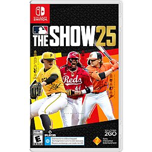 MLB The Show 25 (Nintendo Switch) $29.83 + Free Shipping w/ Prime or on $35+