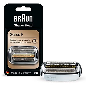 Braun Series 9 Electric Shaver Replacement Head (92S)  + Free Shipping