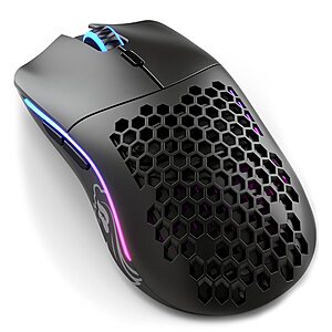 Glorious Model O Minus 65g 2.4GHz Wireless RGB Gaming Mouse (Black or White) $40 + Free Shipping