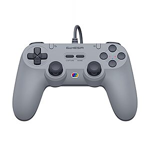 GameSir Tegenaria Lite Wired Game Controller w/ Hall Effect Joysticks (Switch, Android, iOS, PC, Steam; Gray or White) $19.99 + Free Shipping w/ Prime or on $35+