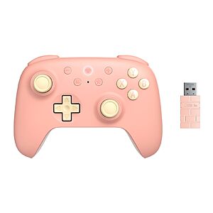 8BitDo Ultimate 2C Wireless Controller (Peach, PC/Android) .30