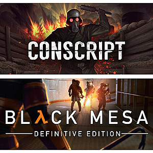 CONSCRIPT & Black Mesa: Definitive Edition (PC Digital Download Game Bundle) 