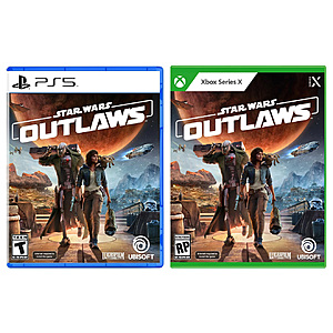BJ's Wholesale Members: Star Wars Outlaws (PS5 or Xbox Series X) $10 + $4 Store Pickup