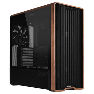 Lian Li LANCOOL 217 Mid-Tower ATX  Genuine Walnut Wood Computer Case w/ 5x Fans (Black) $109.99 + Free Shipping