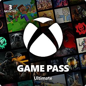 Xbox Game Pass Ultimate: 1-Month $19, 3-Month $57 + Free Shipping