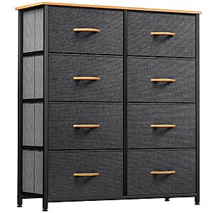 38.4" YITAHOME Dresser w/ 8 Fabric Drawers (Metal Frame, MDF Wood Top, Grey) $30.24 + Free Shipping w/ Prime or on $35+