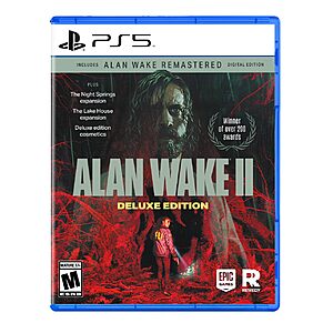 Alan Wake 2: Deluxe Edition (PS5) $40 + Free Shipping