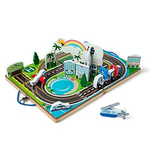 17-Piece Melissa & Doug Take-Along Airport Model Train Set $12 + Free Shipping w/ Walmart+ or on $35+