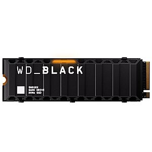 8TB WD_BLACK SN850X NVMe PCIe 4.0 Internal Gaming SSD w/ Heatsink $544 + Free Shipping