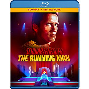 The Running Man (1987) (Blu-ray + Digital) $5