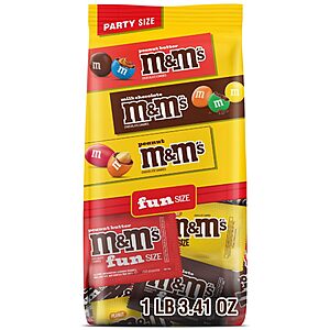 19.41-Oz M&M'S Milk Chocolate Fun Size Variety Pack $6.60 w/ Subscribe & Save